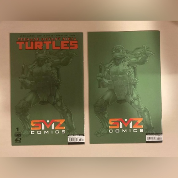 TMNT # 1 SDCC, # 1, 2 NYCC, # 2 8 Bit, TMNT # 2 NYCC 2024 Virgin Variant Poncho - Picture 3 of 16